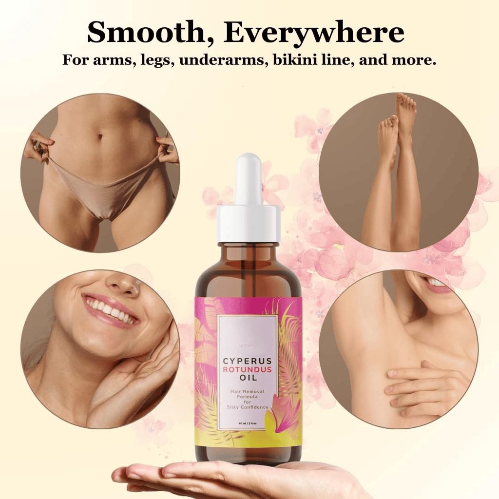 Natural Cyperus Rotundus Oil For Hair Removal 60ml