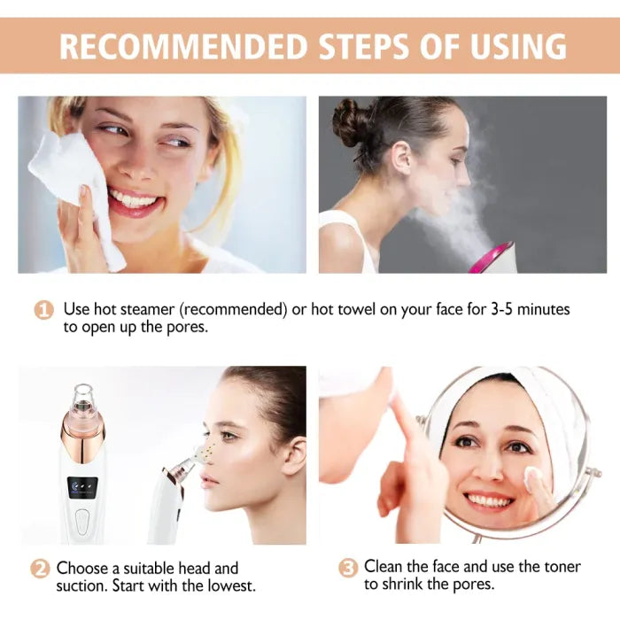 PoreSweep™ Electric Blackhead Remover
